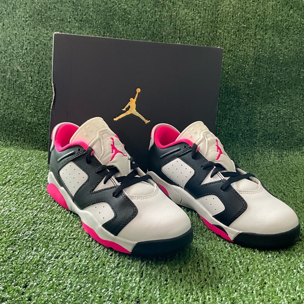 KIDS AIR JORDAN 6 RETRO LOW 'FIERCE PINK'